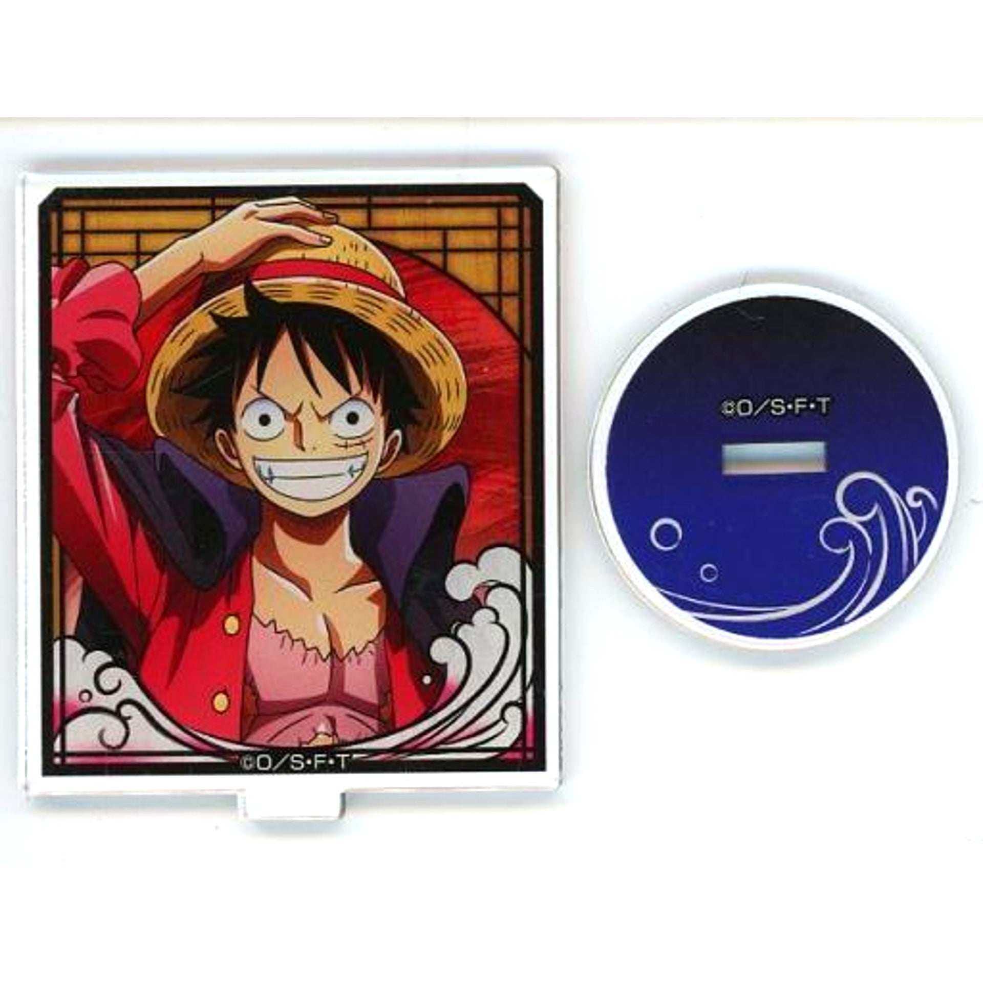 Monkey D. Luffy One Piece Mini Acrylic Stand Collection Onigashima - Raid Branch Store One Piece Mugiwara Store in Animate Goods [USED]