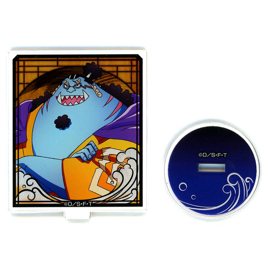 Jinbe One Piece Mini Acrylic Stand Collection Onigashima Raid Straw Hat Store in Animate [USED]