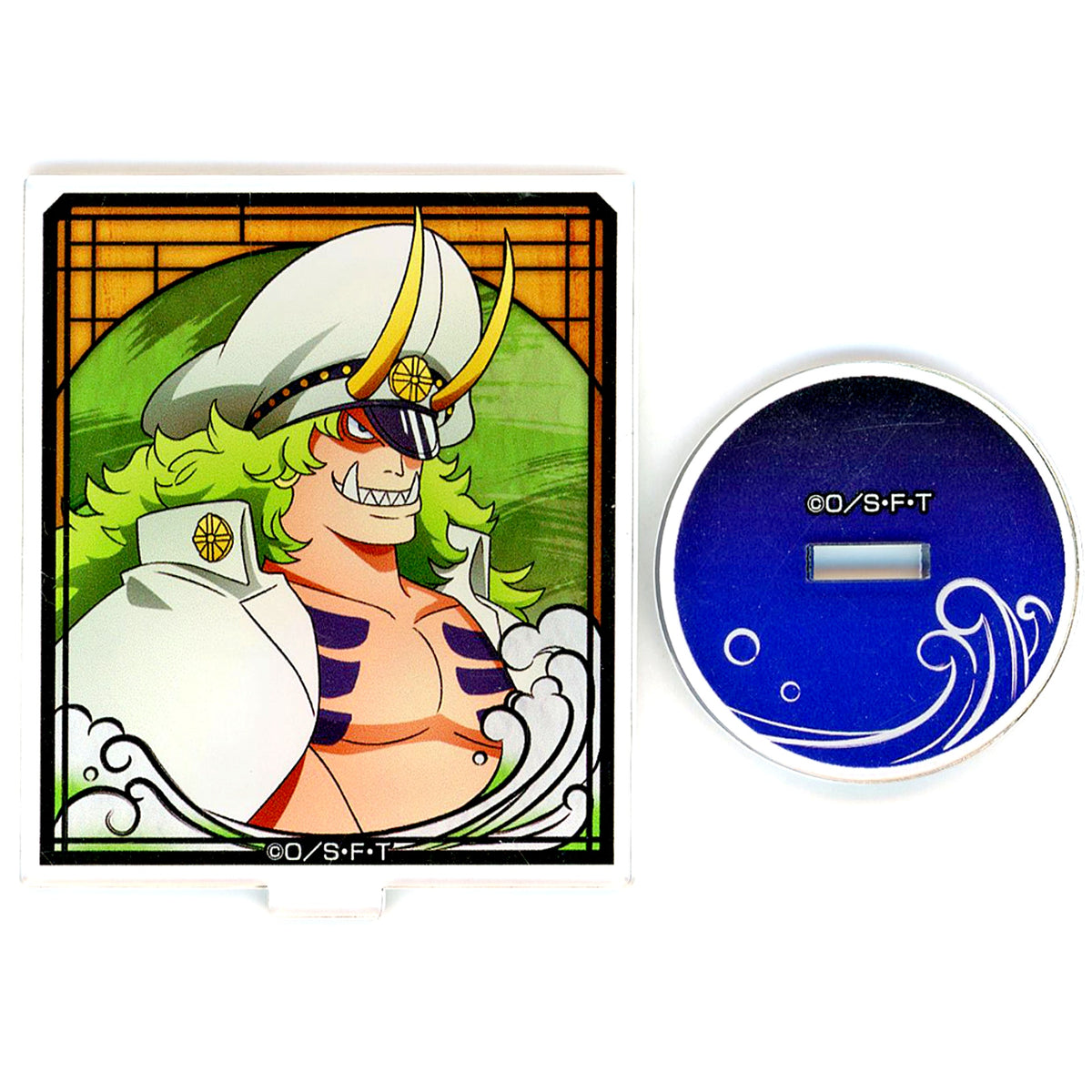 Sasaki One Piece Mini Acrylic Stand Collection Onigashima Raid Straw Hat Store in Animate [USED]