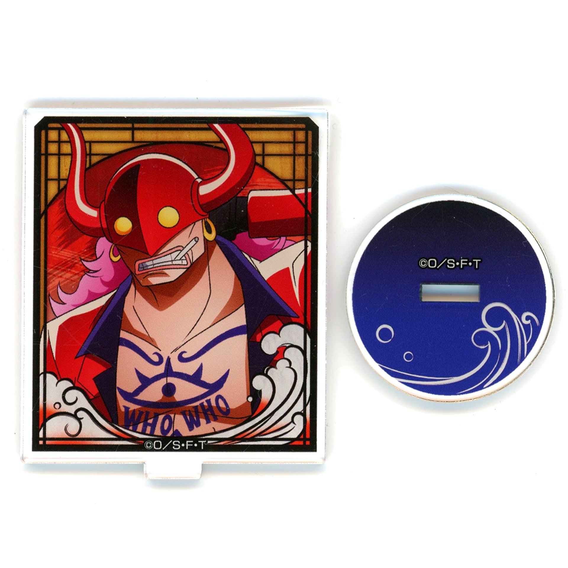 Whos-Who One Piece Mini Acrylic Stand Collection Onigashima - Raid Branch Store One Piece Mugiwara Store in Animate Goods [USED]