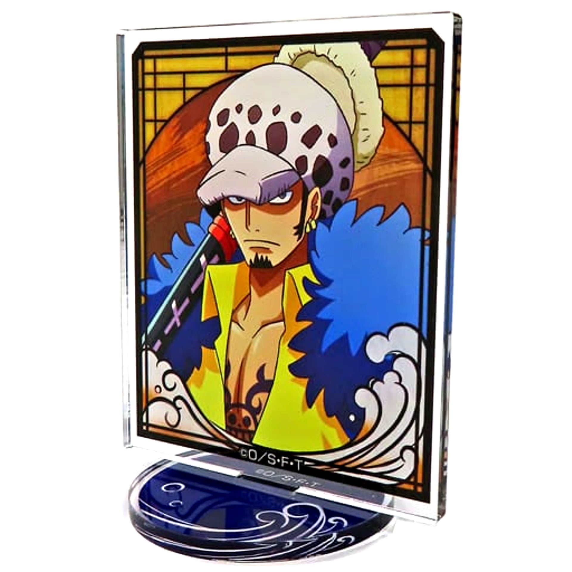 Trafalgar Law One Piece Mini Acrylic Stand Collection Onigashima Uchiiri Pop-Up Store Straw Hat Store in Animate Goods [USED]