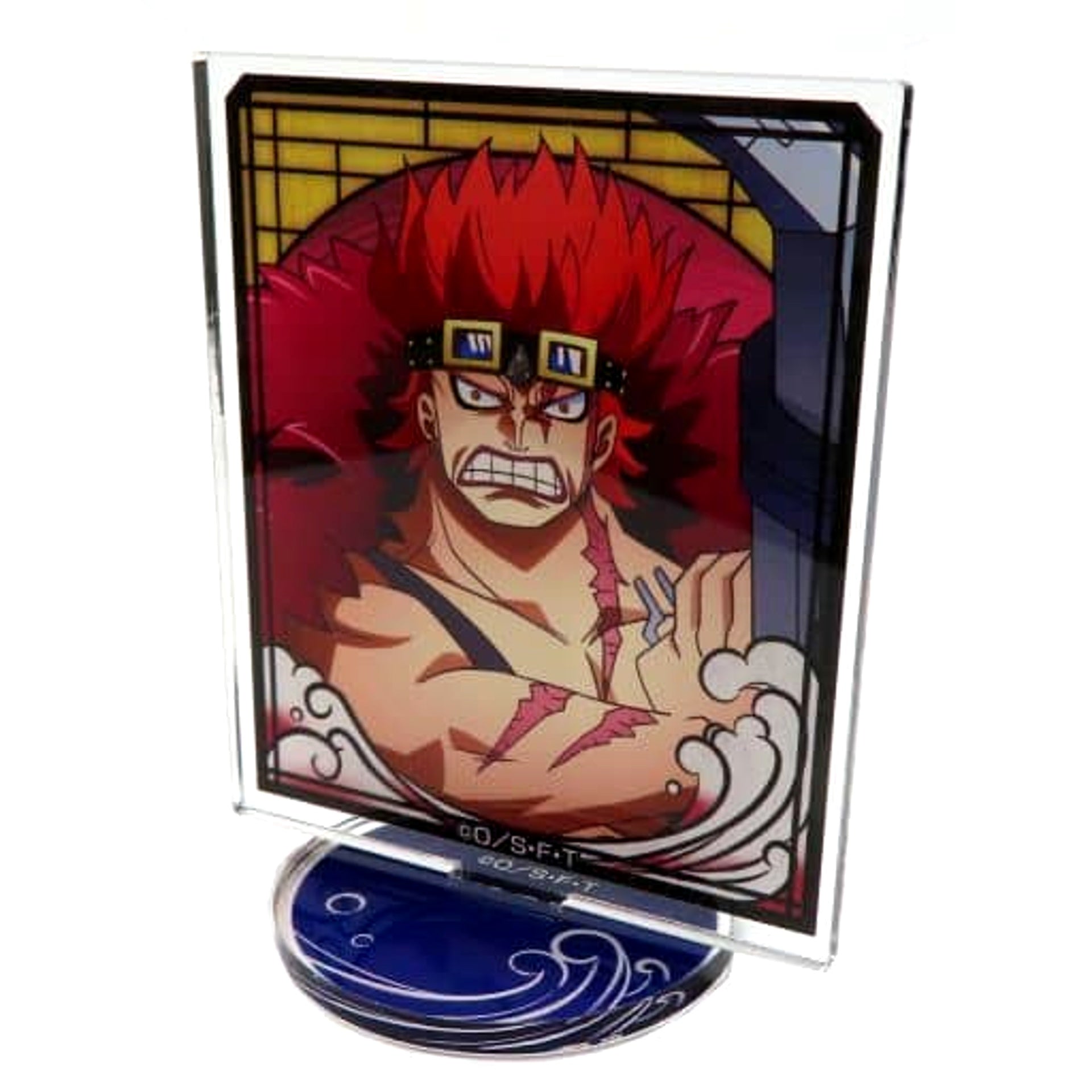 One Piece Eustass Kid Mini Acrylic Stand Collection Onigashima Raid Pop Up Straw Hat Store in Animate Goods Acrylic Stands [USED]