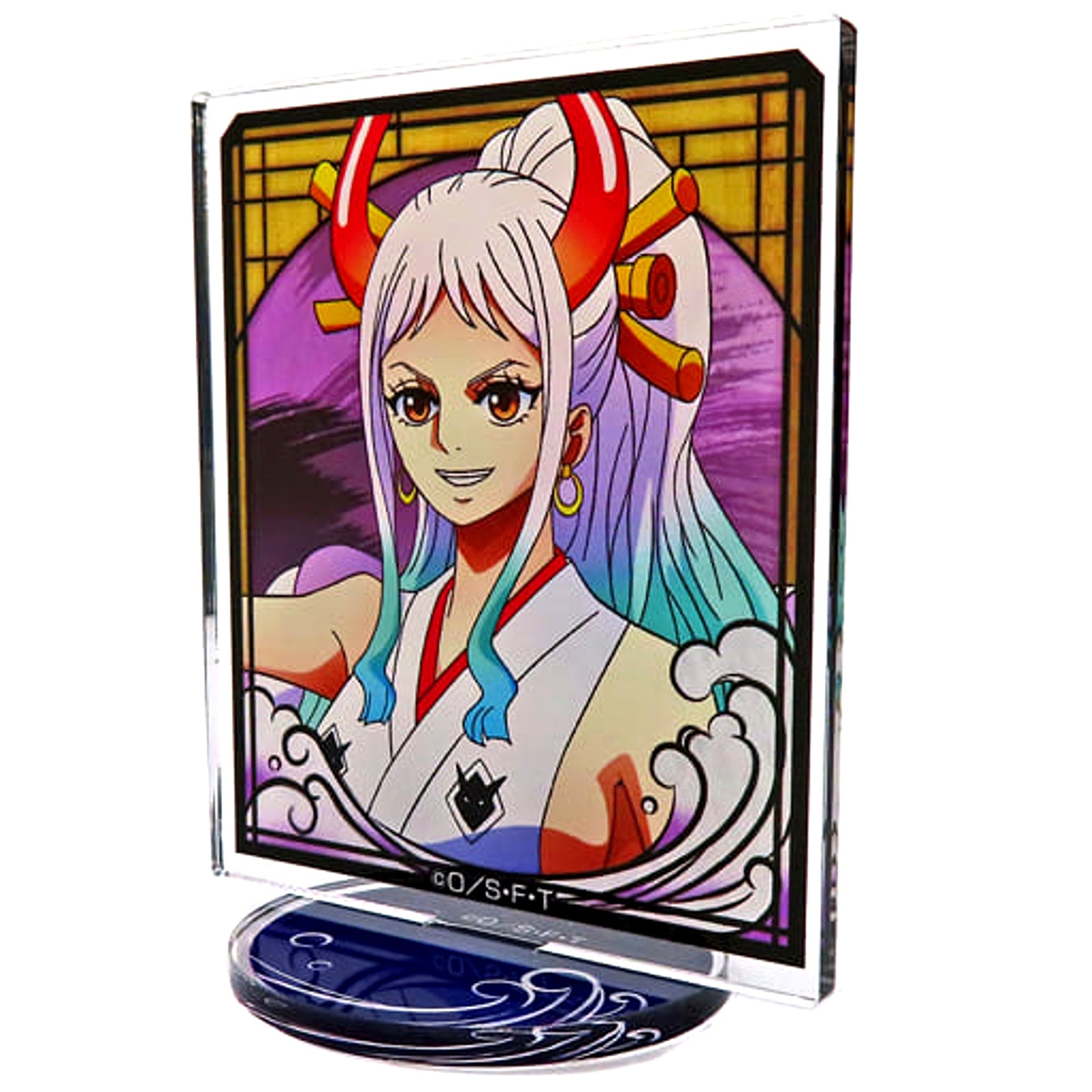 Yamato One Piece Mini Acrylic Stand Collection Onigashima Uchiiri Pop-Up Store Straw Hat Store in Animate Goods [USED]