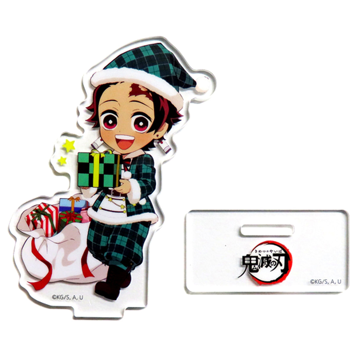 Tanjiro Kamado Random Acrylic Stand Demon Slayer x ufotable cafe Christmas Event 2021 [USED]