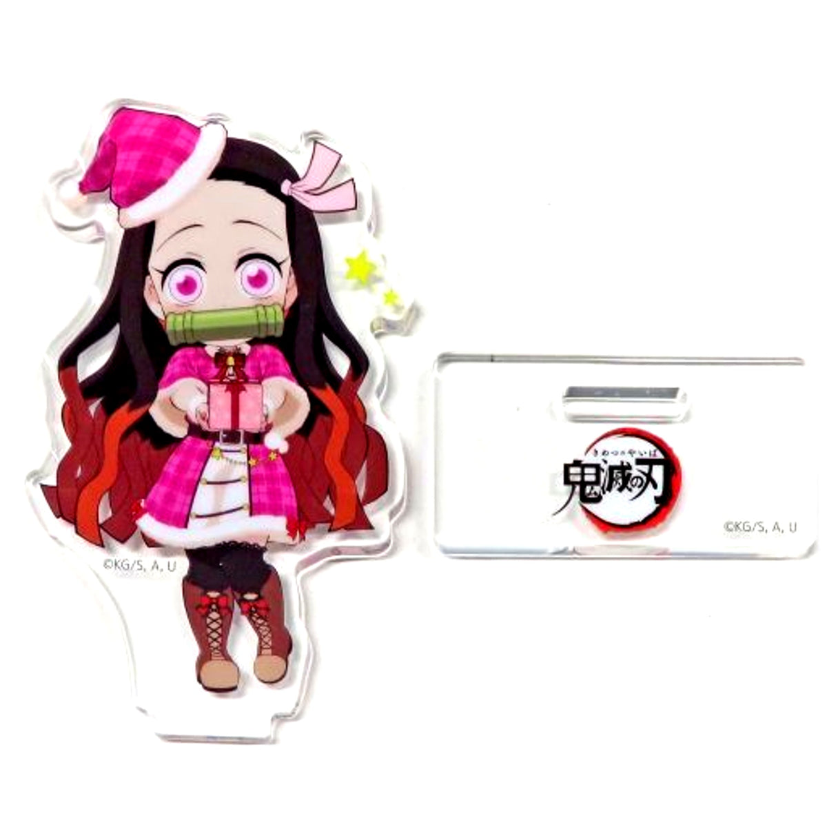 Nezuko Kamado Random Acrylic Stand Demon Slayer x ufotable cafe Christmas Event 2021 [USED]