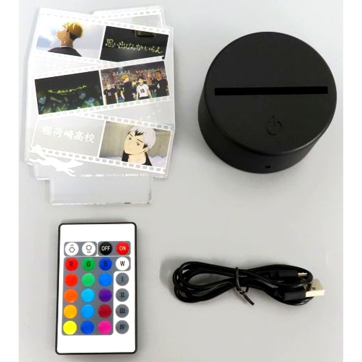 Inarizaki High School No.6 Haikyu!! To The Top LED Big Acrylic Stand animate Limited [USED]