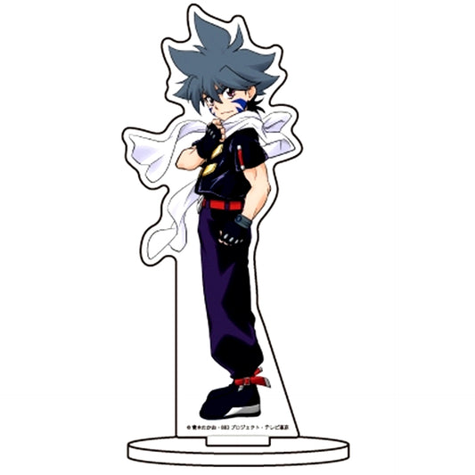 Kai Hiwatari 08. Illustration Beyblade G-Revolution Character Acrylic Figure [USED]