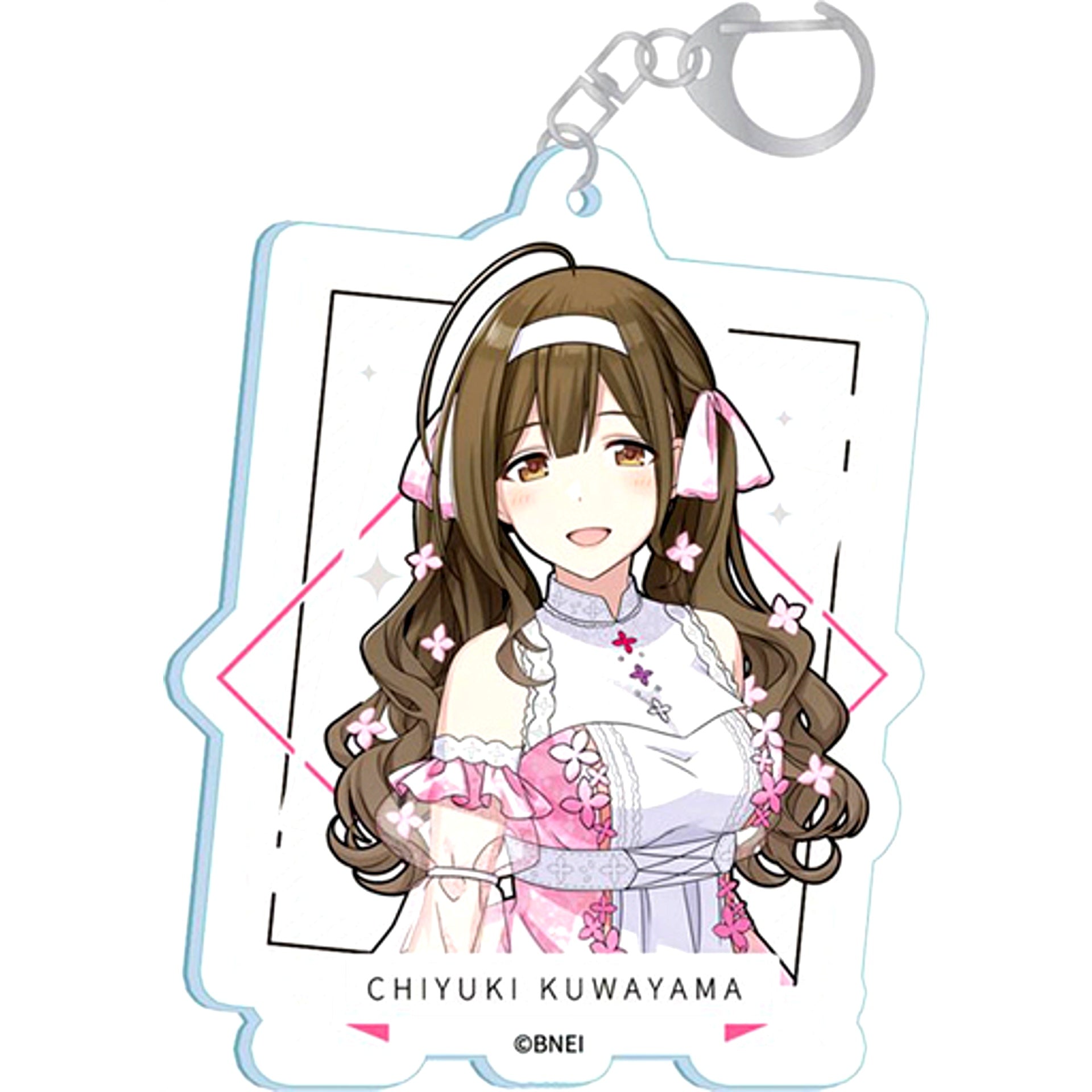 Chiyuki Kuwayama Acrylic Keychain The Idolmaster Shiny Colors [USED]