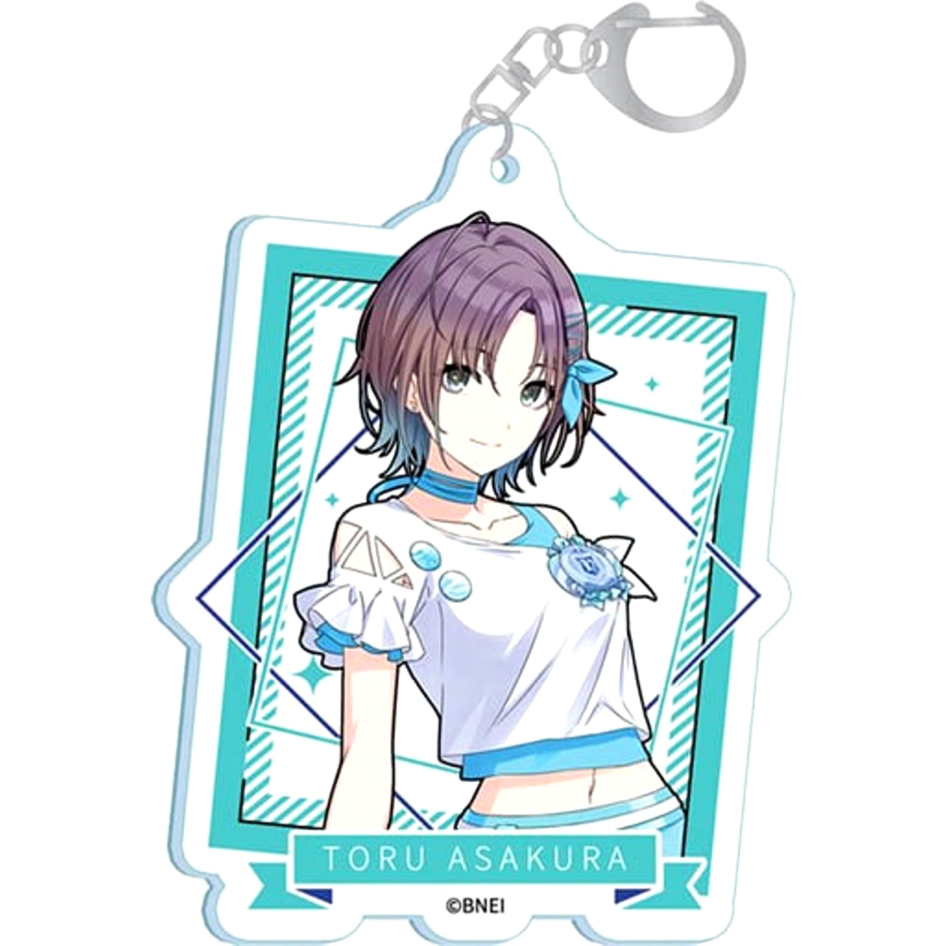 Toru Asakura The Idolmaster Shiny Colors Acrylic Keychain [USED]