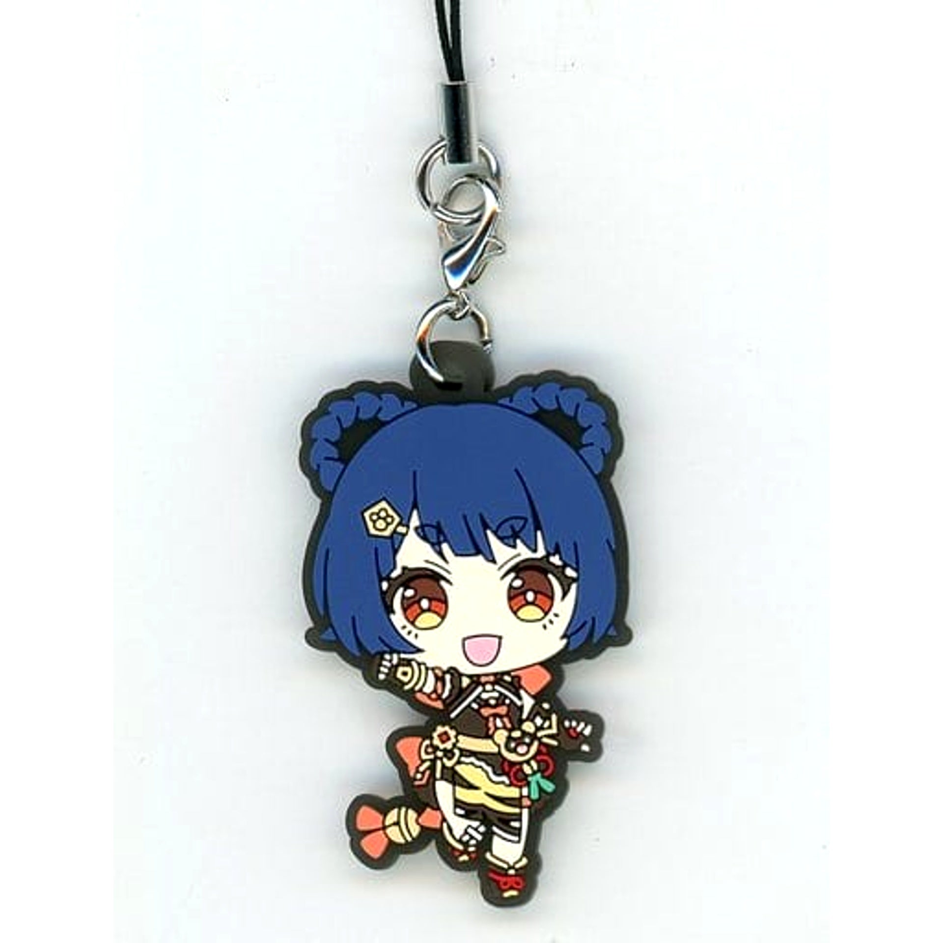 Genshin Xiangling Capsule Rubber Strap Vol.4 Keychains [USED]