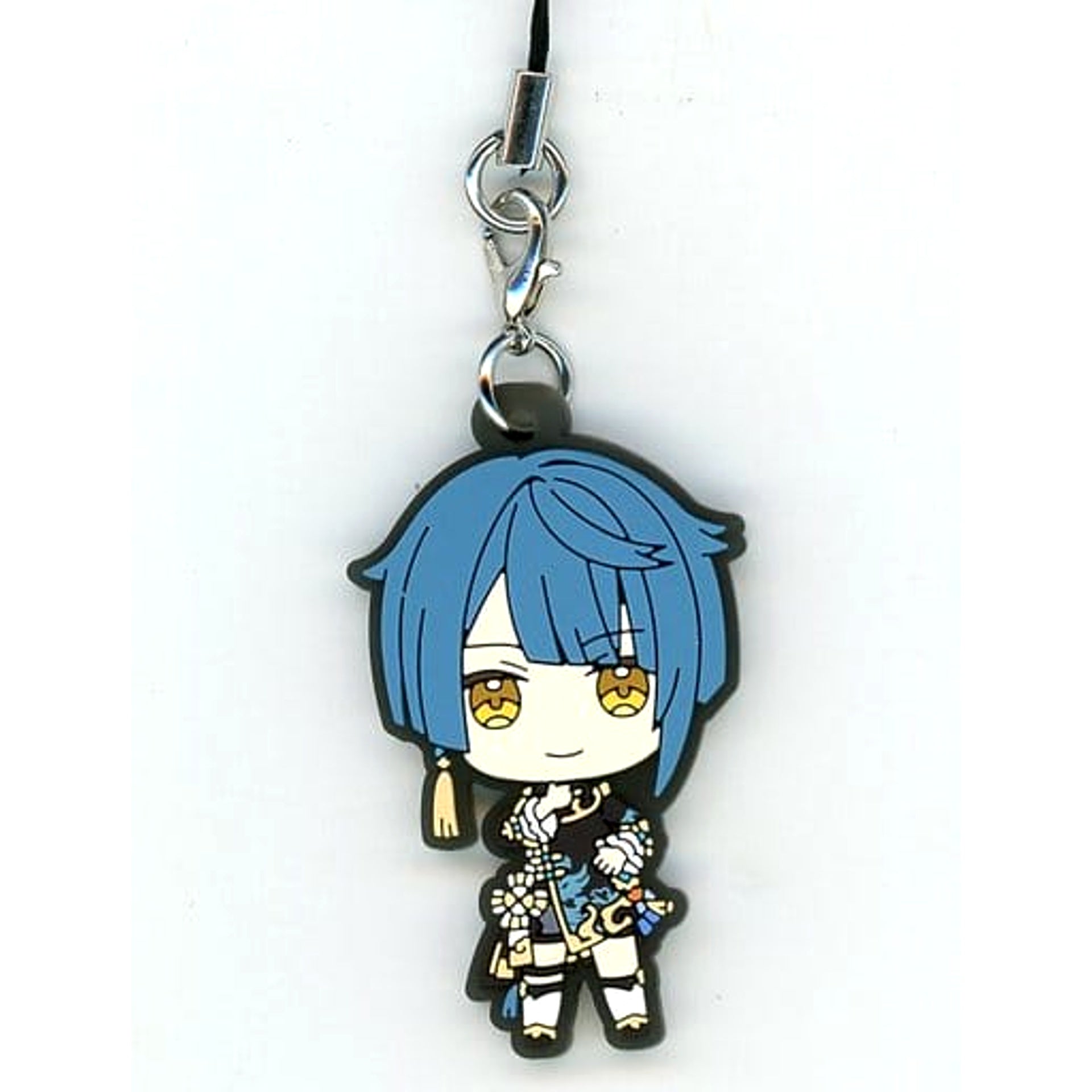 Genshin Xingqiu Capsule Rubber Strap Vol.4 Keychains [USED]