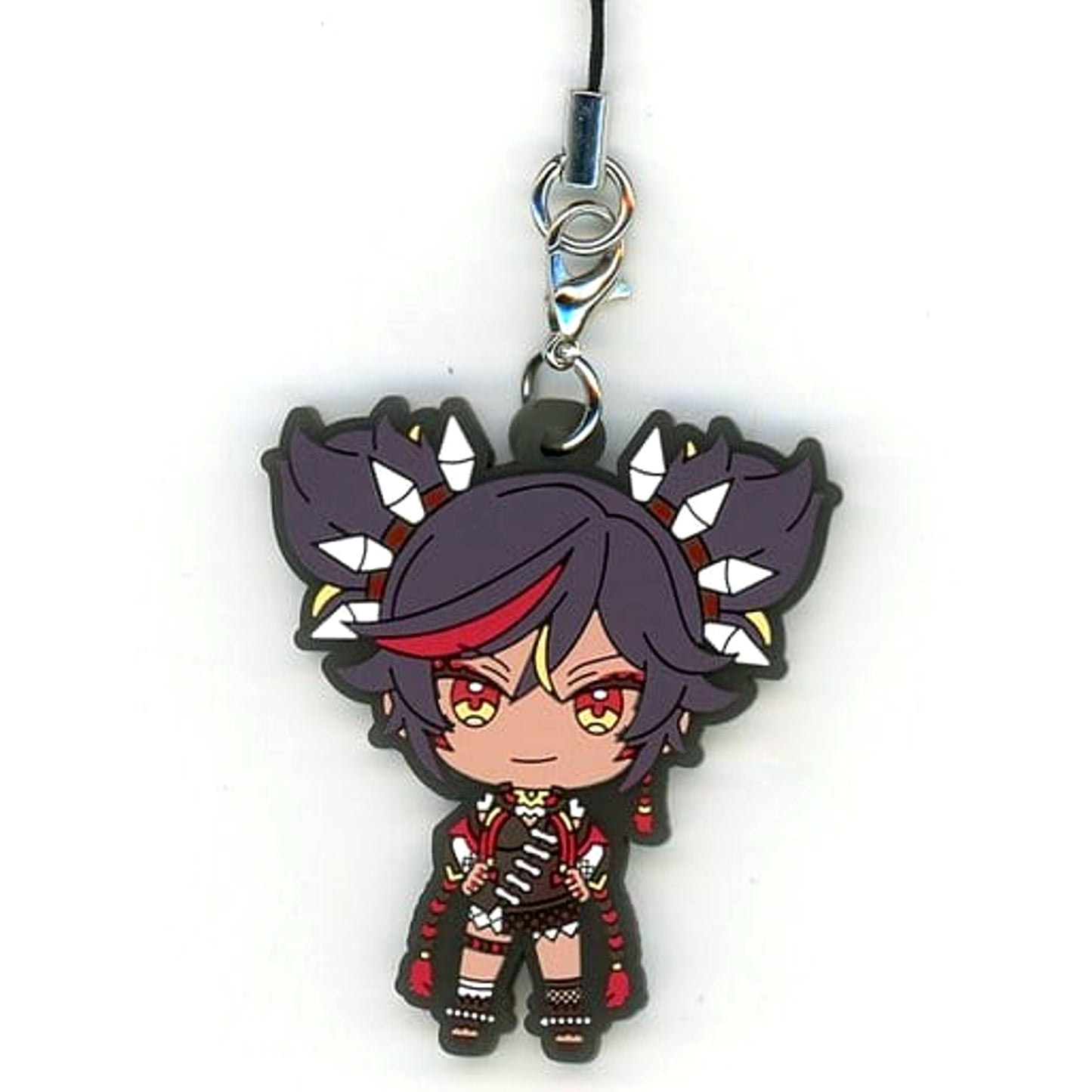Genshin Xinyan Capsule Rubber Strap Vol.4 Keychains [USED]