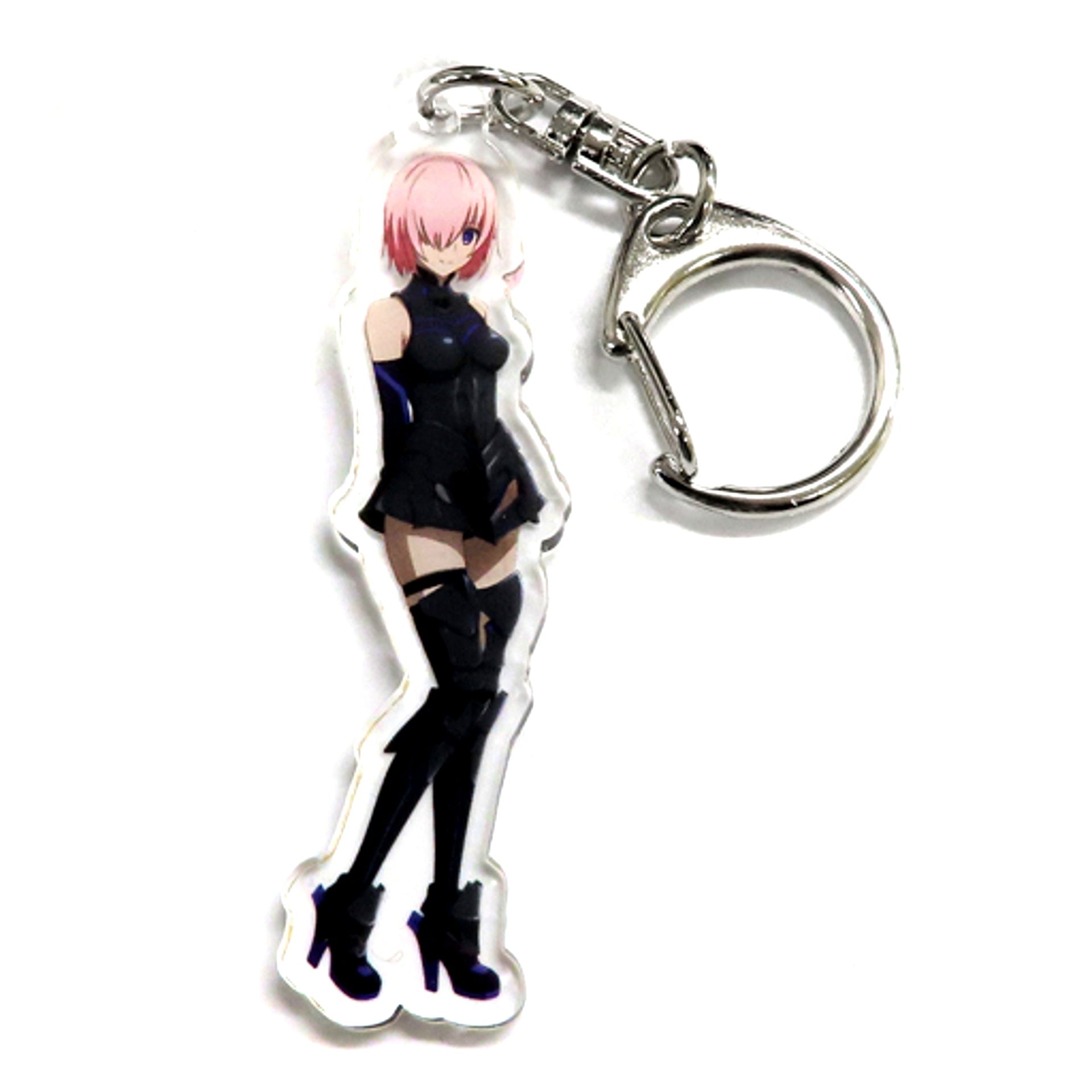 Mash Kyrielight Fate/Grand Order Camelot Wandering Agateram x Nankai Electric Railway Acrylic Keychain [USED]