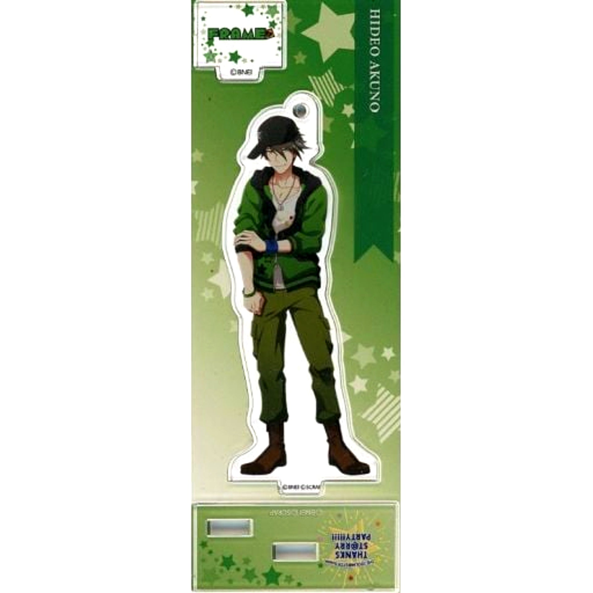 Hideo Akino The Idolm@ster SideM THANKS STARRY PARTY!!!!! Commemorative Acrylic Stand Keychain [USED]