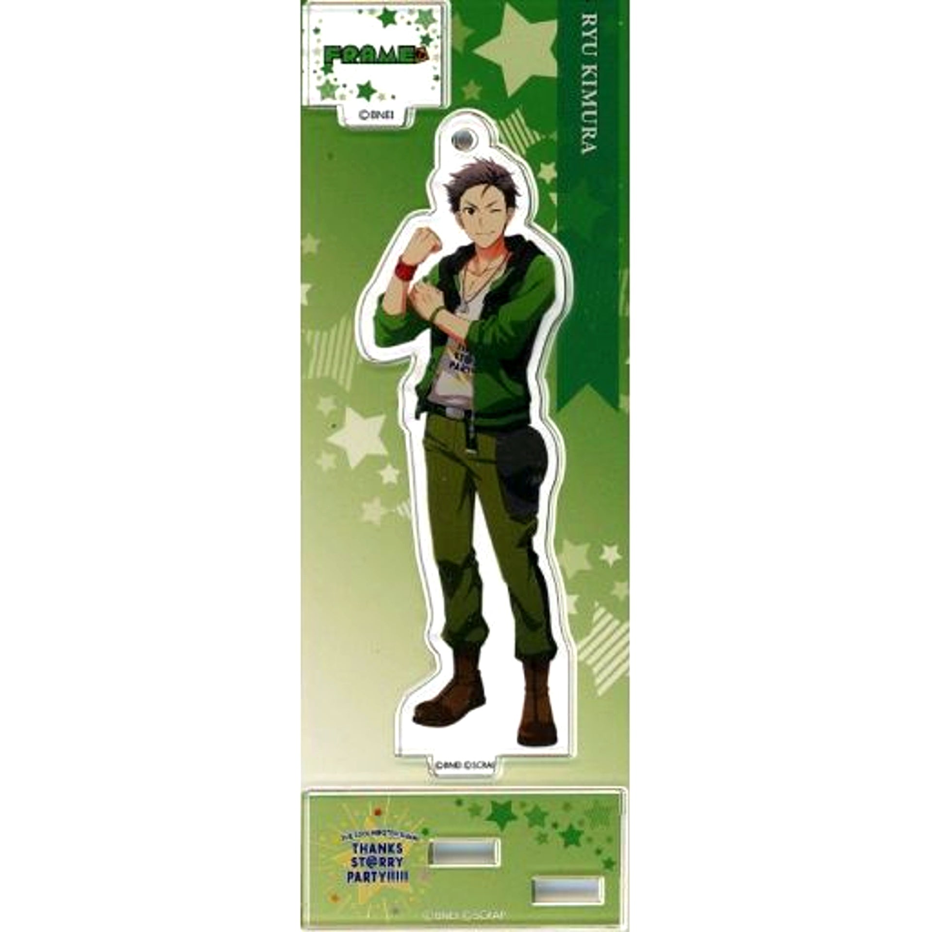 Ryu Kimura The Idolm@ster SideM Thanksgiving Commemorative Acrylic Stand Keychain THANKS STARRY PARTY!!!!! -Minnade Tsukuru Kanshasai- [USED]