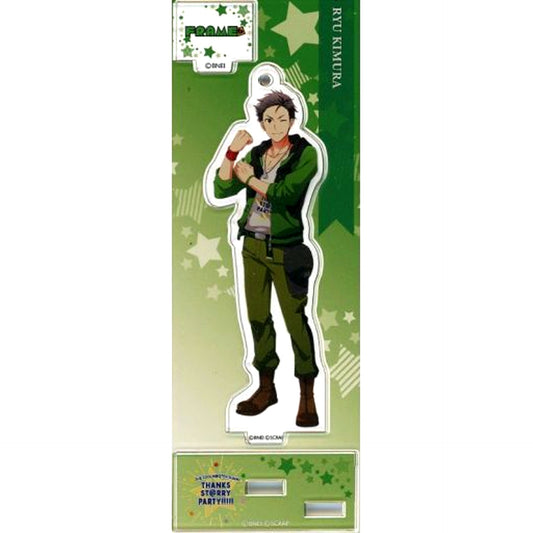 Ryu Kimura The Idolm@ster SideM Thanksgiving Commemorative Acrylic Stand Keychain THANKS STARRY PARTY!!!!! -Minnade Tsukuru Kanshasai- [USED]