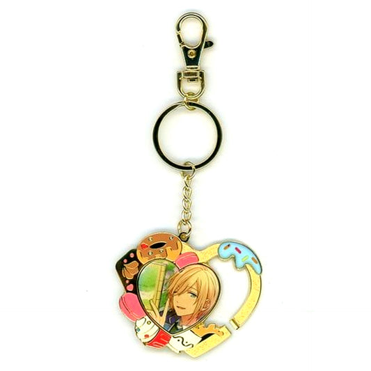Eichi Tenshouin Ensemble Stars! Heart Shape Metal Keychain A Box China Limited [USED]