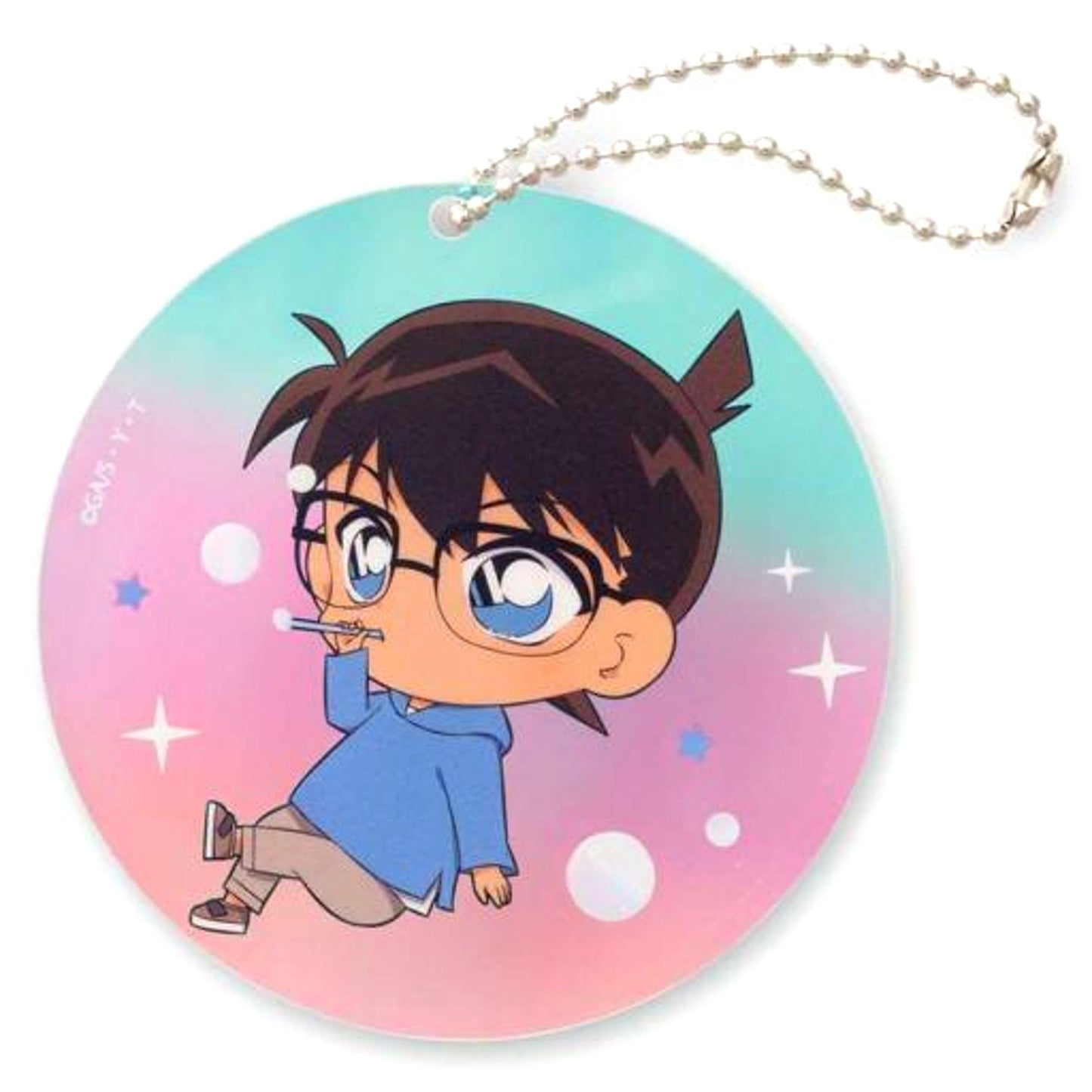 Conan Edogawa Soap Bubble Detective Conan Acrylic Keychain [USED]