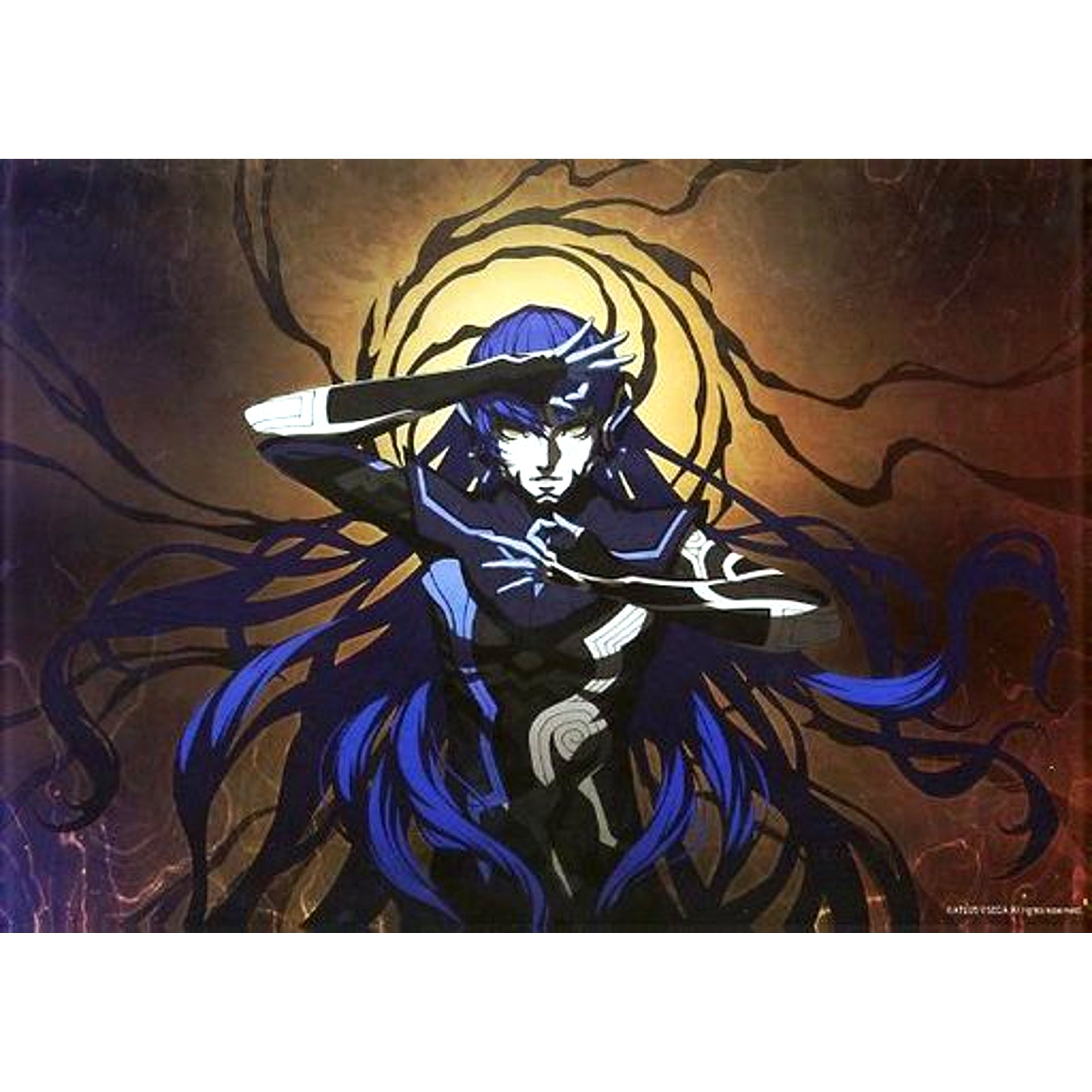 Nahobino Key Visual Shin Megami Tensei V A4 Acrylic Panel Switch Software Animate Limited Set Bonus Single Item [USED]
