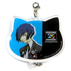 Persona 3 Protagonist Man Connect Acrylic Charm Persona 25th Anniversary in Namjatown Exclusive Mini Game Persona Summoning Roulette Prize B Charm [USED]