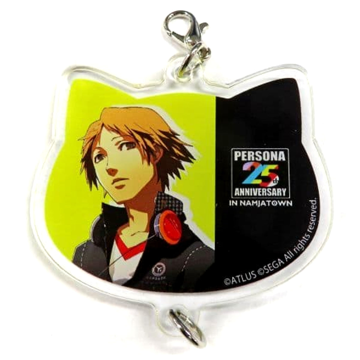 Persona Yosuke Hanamura Connect Acrylic Charm Persona 25th Anniversary in Namjatown Exclusive Mini Game Persona Summoning Roulette Prize B Charm [USED]