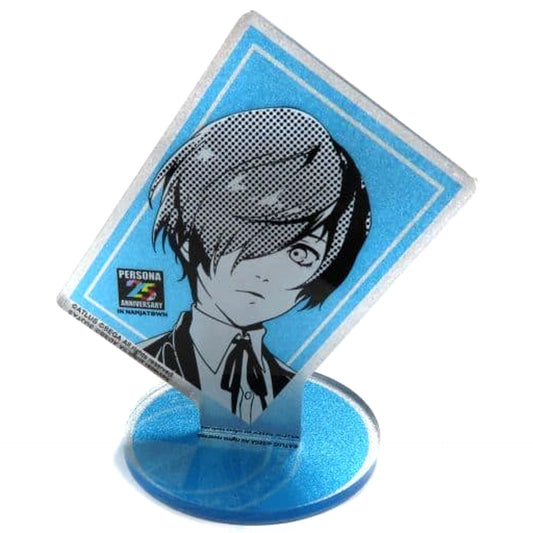 Persona 3 Protagonist Man Acrylic Stand Natural Proportions Persona 25th Anniversary in Namjatown Exclusive Acrylic Stands [USED]