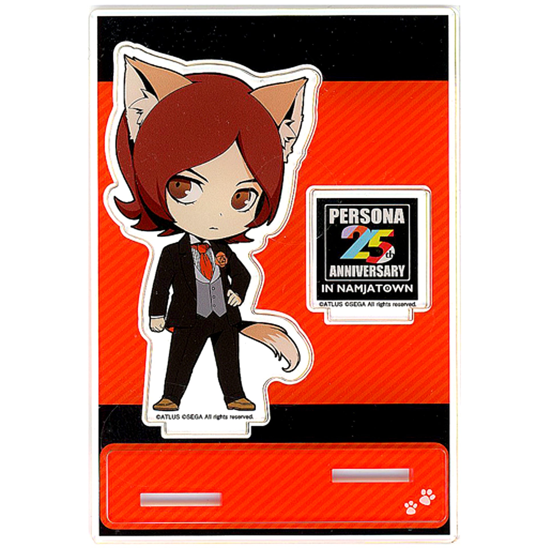 Protagonist Persona 2 Innocent Sin Mini Character Acrylic Stand Persona 25th Anniversary in NAMJATOWN [USED]