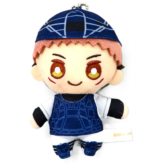 Jujutsu Kaisen Yuji Itadori Jujutsu Koshien Ver. Ball Chain Mascot Keychains [USED]