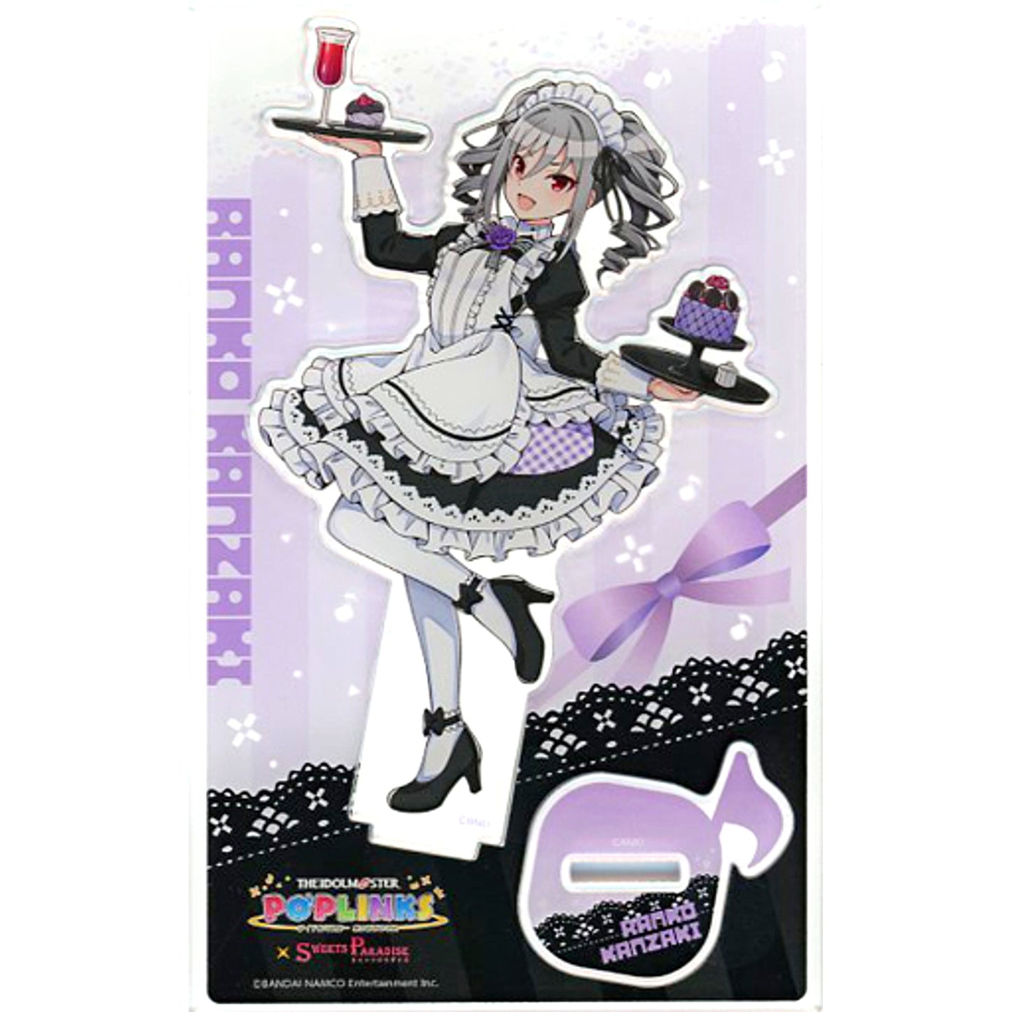 Ranko Kanzaki THE IDOLM@STER POPLINKS x SWEETS PARADISE Acrylic Stand [USED]