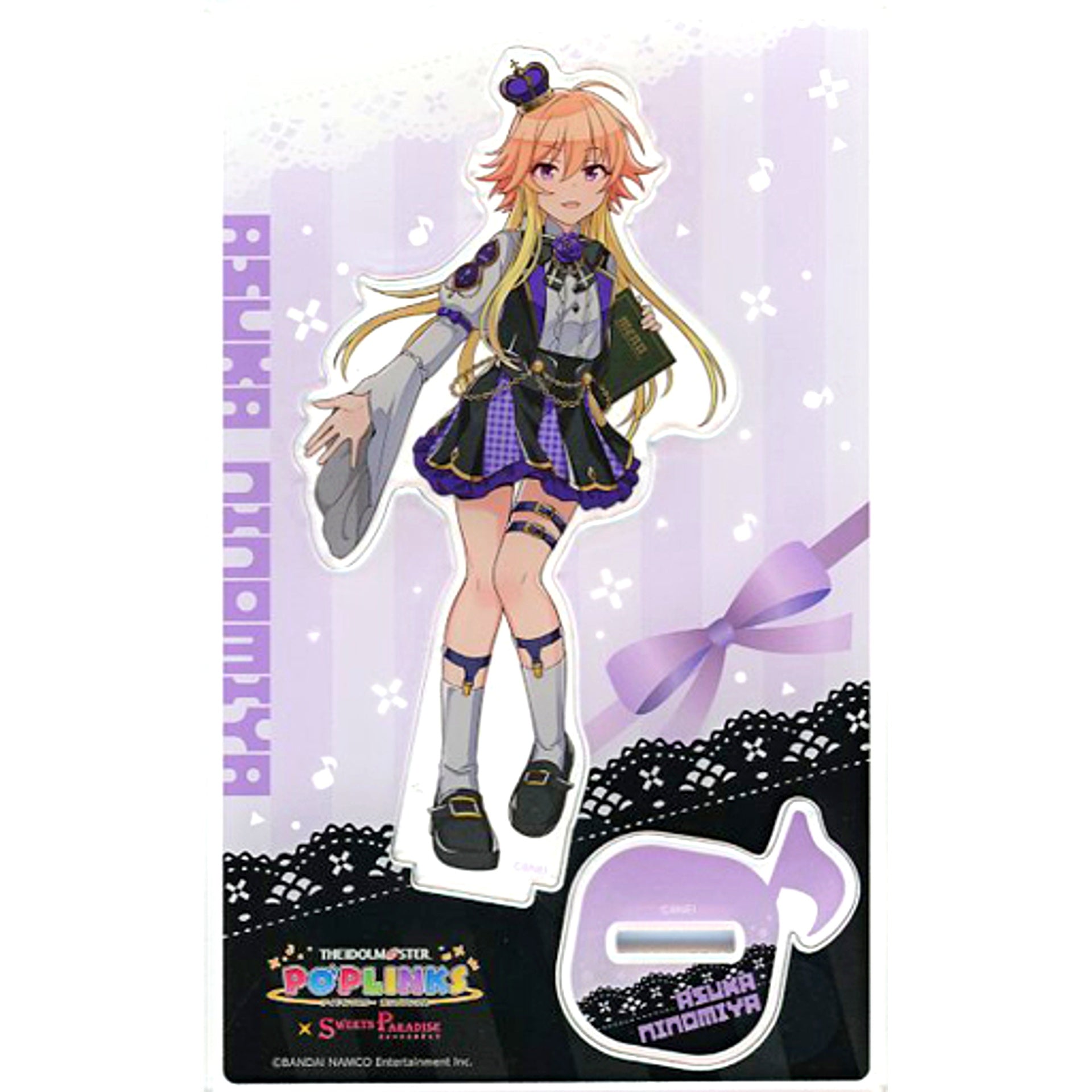 Asuka Ninomiya THE IDOLM@STER POPLINKS x SWEETS PARADISE Acrylic Stand [USED]