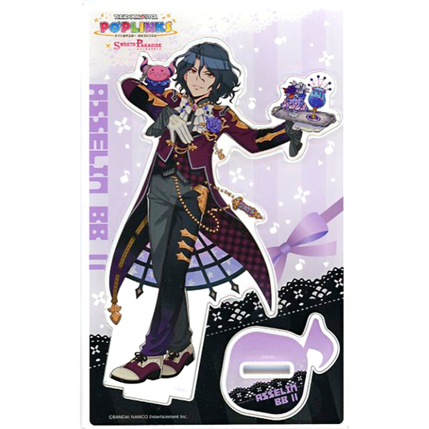 Asselin BB II THE IDOLM@STER POPLINKS x SWEETS PARADISE Acrylic Stand [USED]