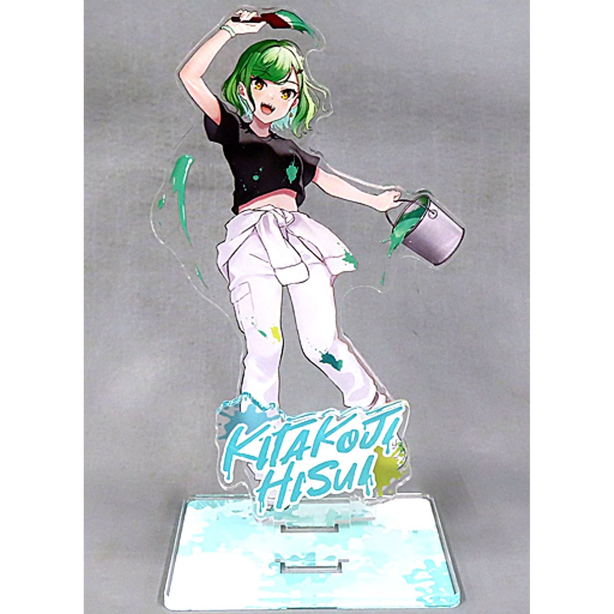 Kitakoji Hisui Acrylic Stand Virtual YouTuber Nijisanji NIJI GRAFFITI Goods [USED]