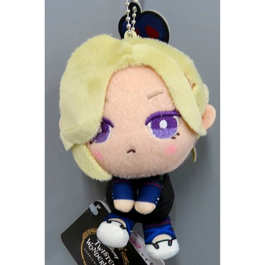 Vil Schoenheit Disney Twisted-Wonderland & you More Plus Gym Uniform Keychain Mascot Pomefiore Dorm & Ignihyde Dorm [USED]