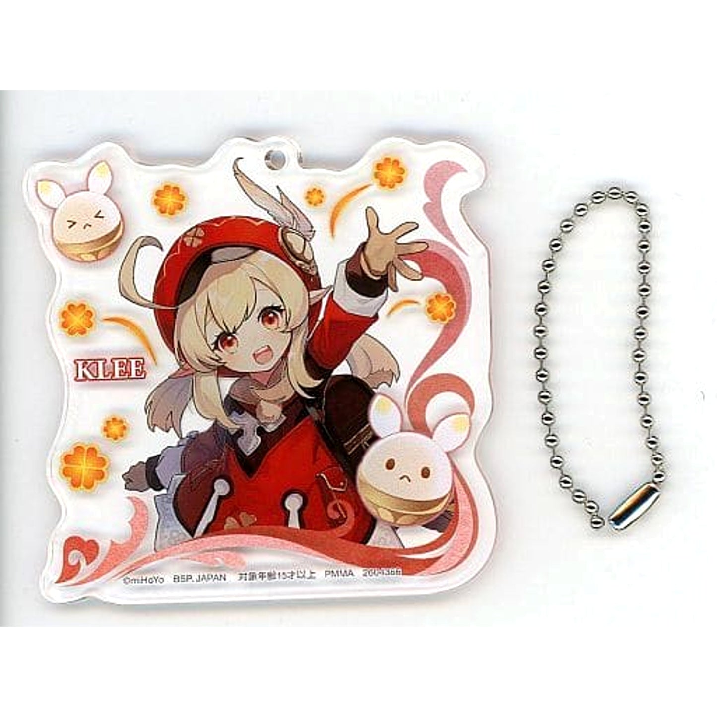 Genshin Klee Acrylic Plate Keychain Arrival of Inazuma Acrylic Stands [USED]
