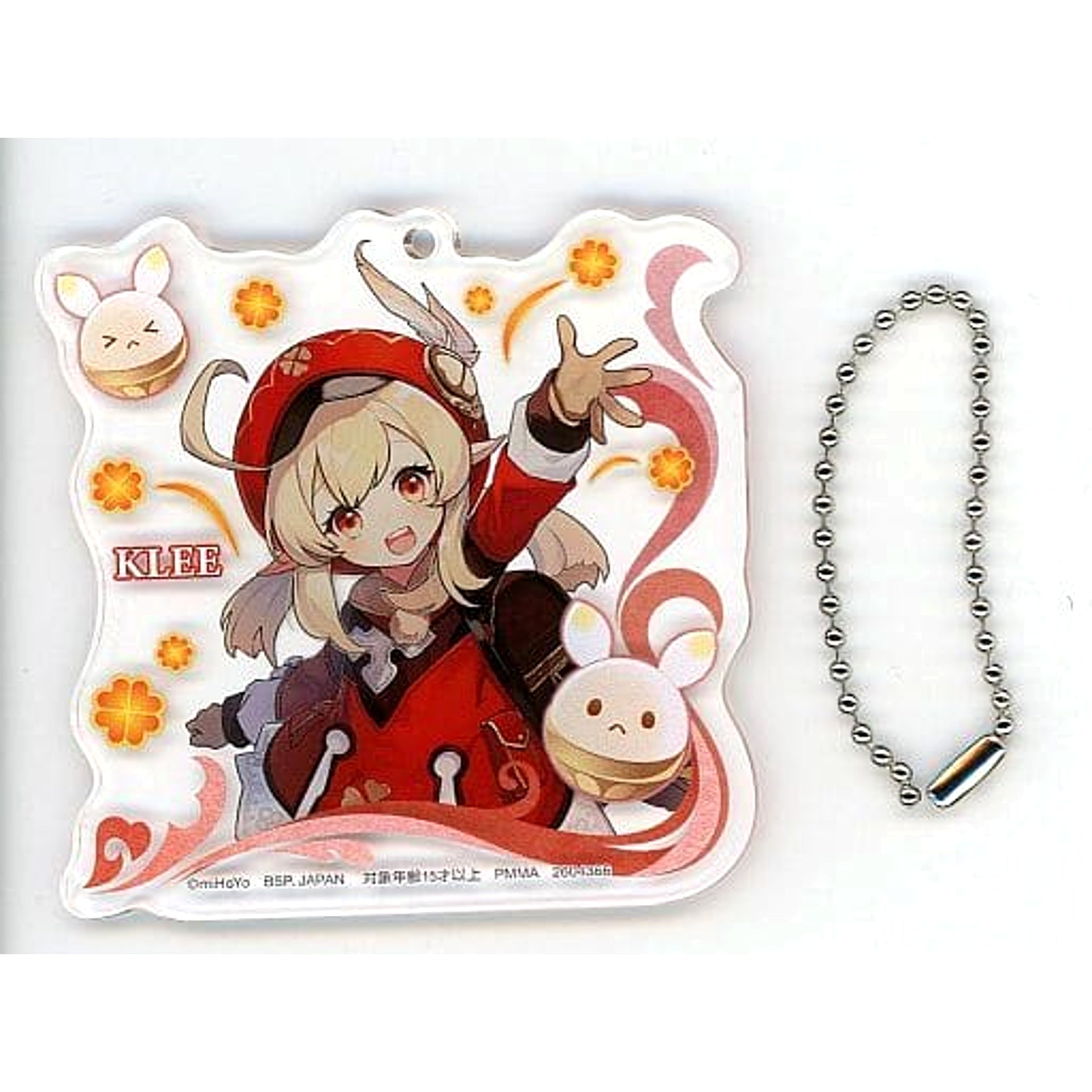 Genshin Klee Acrylic Plate Keychain Arrival of Inazuma Acrylic Stands [USED]