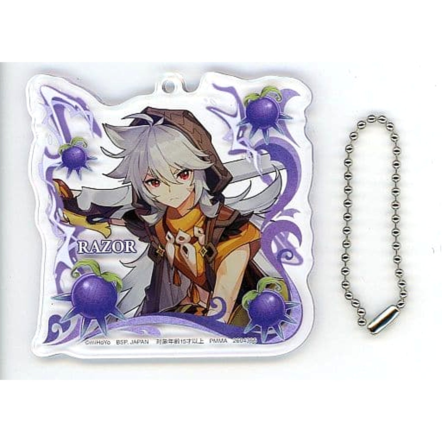 Genshin Razor Acrylic Plate Keychain Arrival of Inazuma Acrylic Stands [USED]