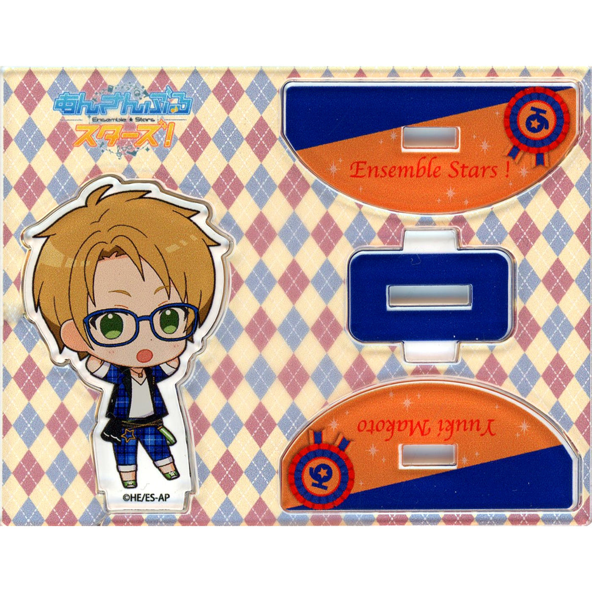 Makoto Yuki Ensemble Stars! x Karaoke no Tetsujin Trading Swaying Acrylic Stand A Box [USED]