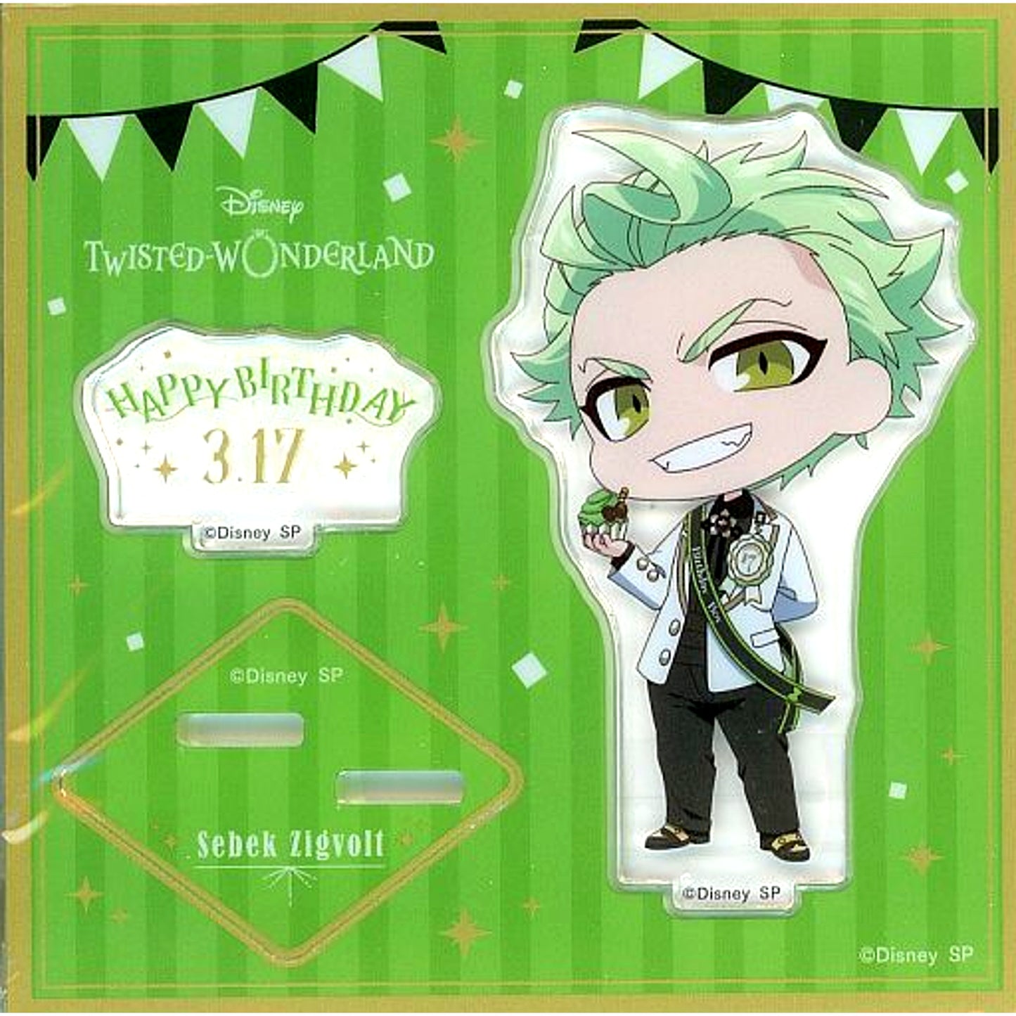 Sebek Zigvolt Single Item Disney Twisted-Wonderland Birthday Set Acrylic Stand [USED]