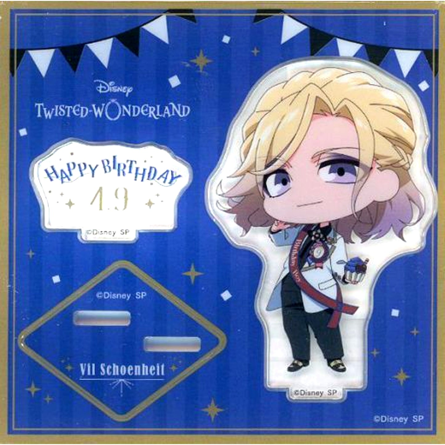 Vil Schoenheit Single Item Disney Twisted Wonderland Birthday Set Acrylic Stand [USED]