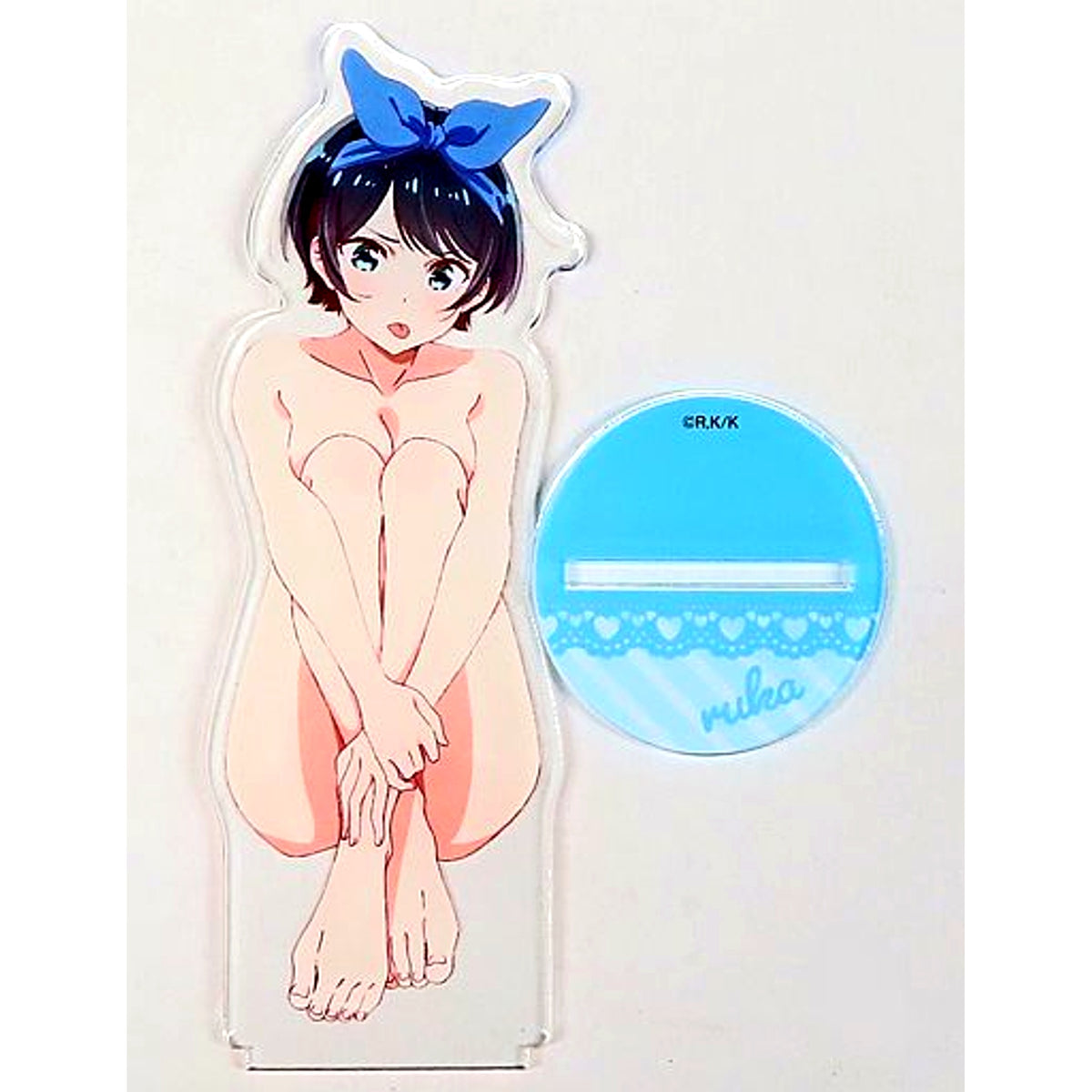 Ruka Sarashina C-3 Prize Rent-A-Girlfriend Part 2 BIG Acrylic Stand DMM Scratch [USED]