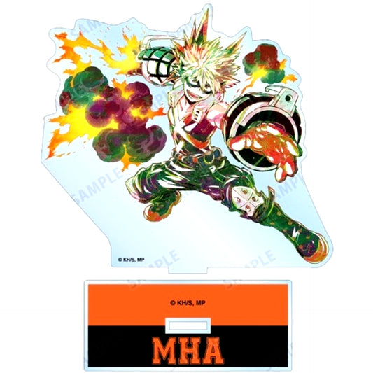 Katsuki Bakugo Full Body Ver. My Hero Academia Ani-Art Vol. 3 BIG Acrylic Stand [USED]