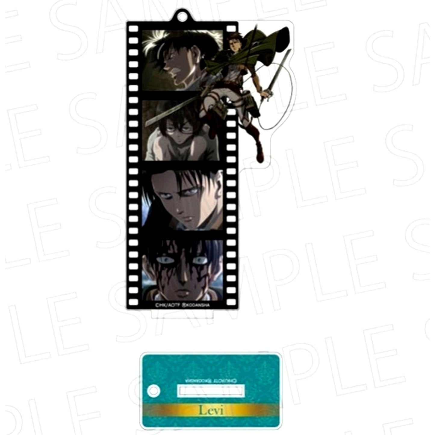 Levi Attack on Titan The Final Season Still Stand Keychain Vol. 1 [USED]