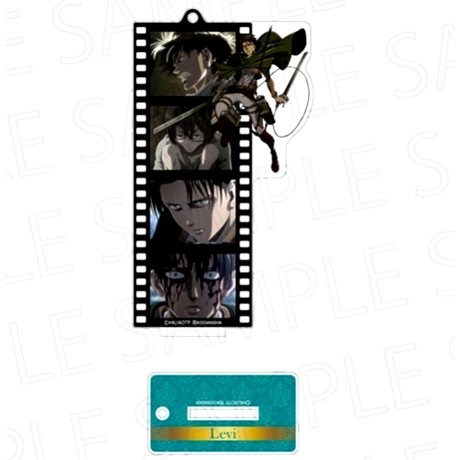 Levi Attack on Titan The Final Season Still Stand Keychain Vol. 1 [USED]