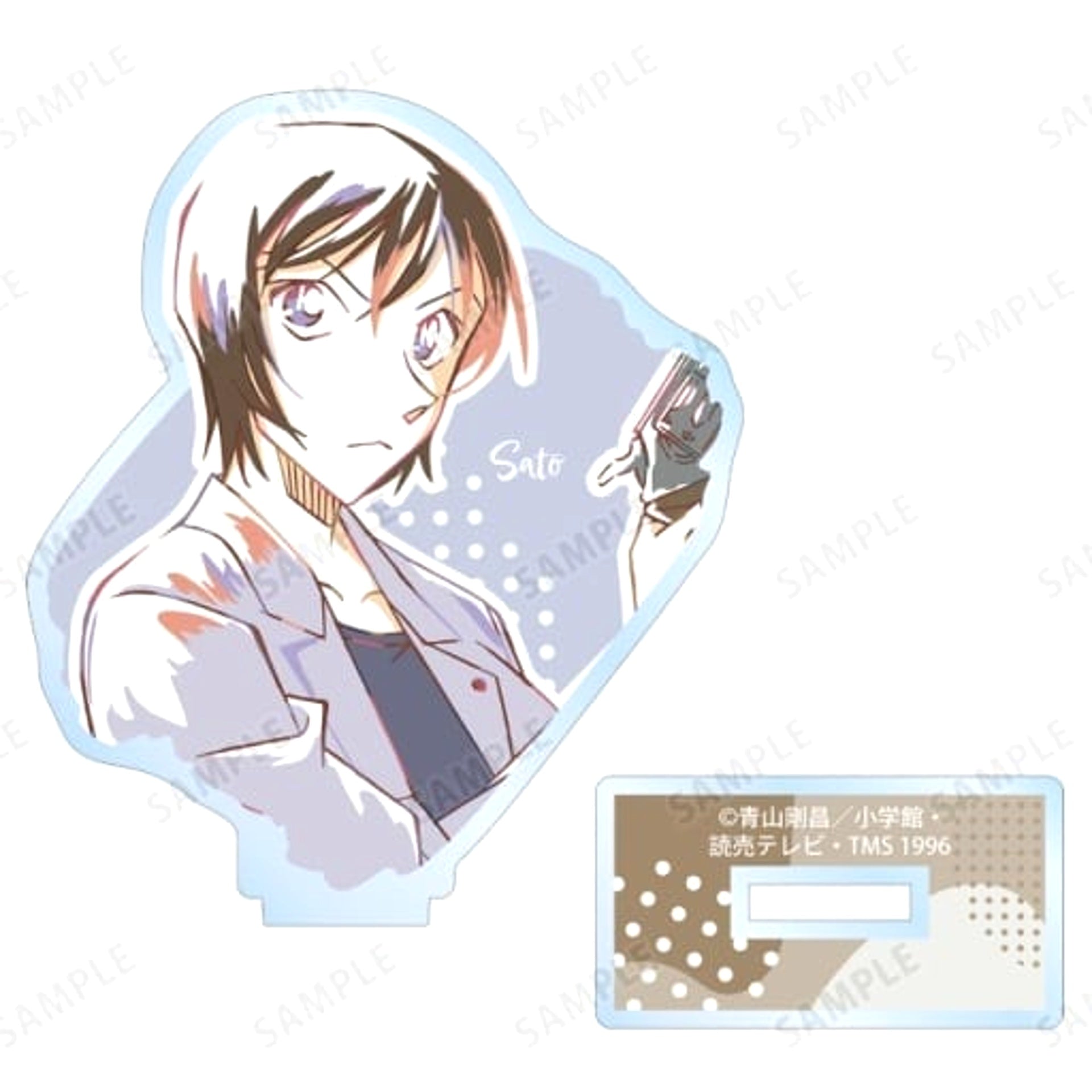 Detective Conan Miwako Sato Trading Acrylic Stand Ani-Art 6th Acrylic Stands [USED]