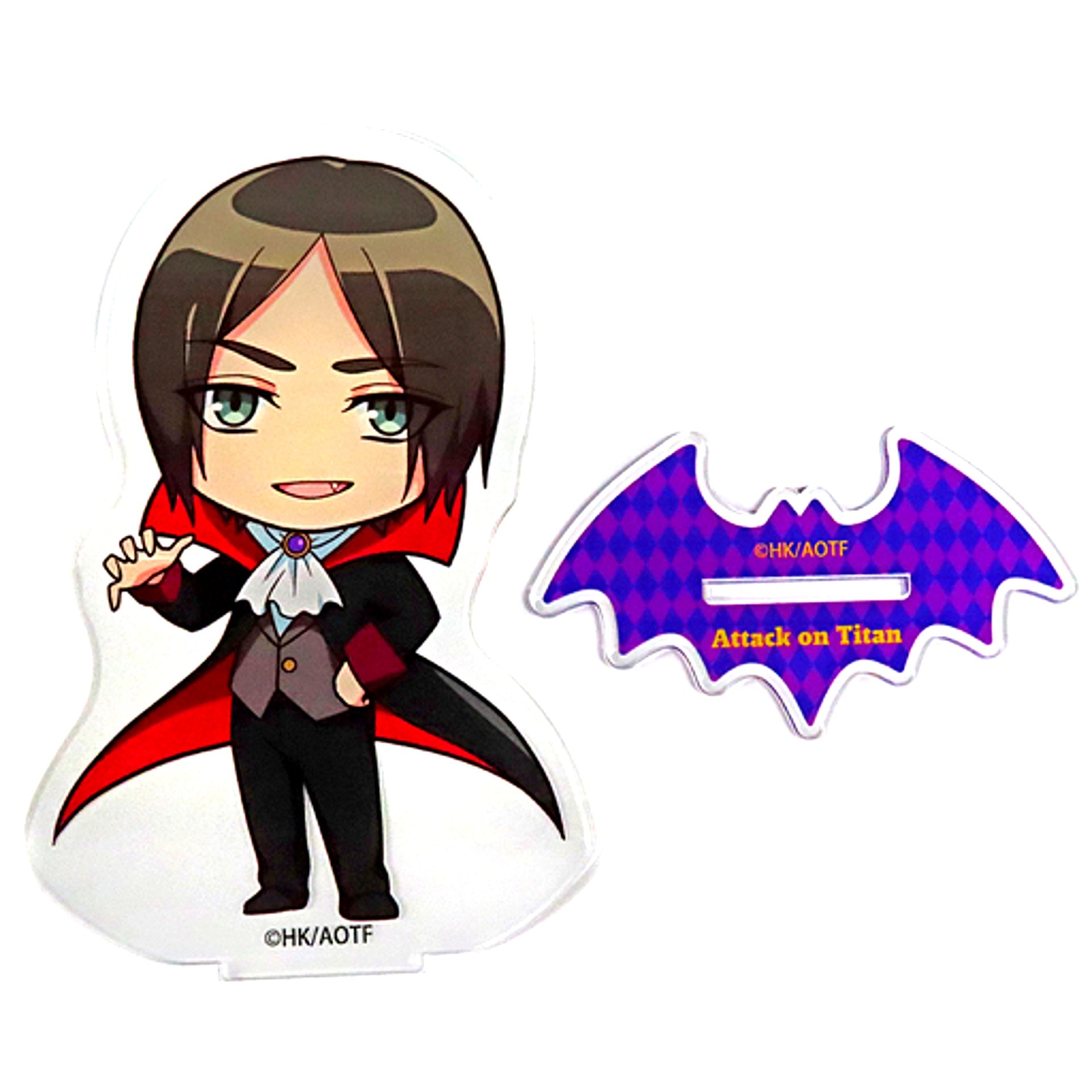 Eren Yeager Attack on Titan The Final Season Halloween Gachatoku Acrylic Stand Prize C-1 [USED]