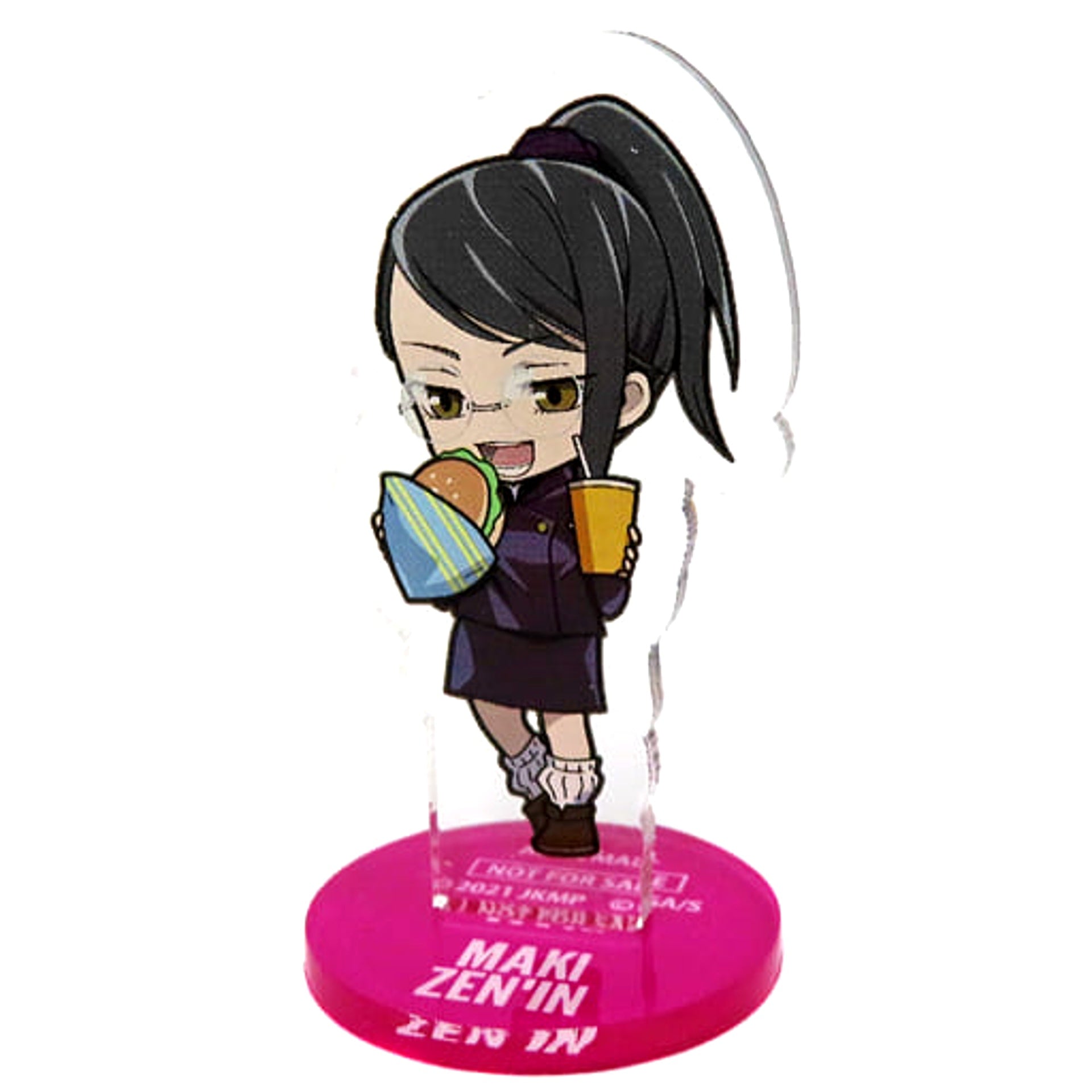 Jujutsu Kaisen 0 Maki Zenin Limited Design Acrylic Stand Aeon Mall Quiz Rally Prize Round 3 Acrylic Stands [USED]