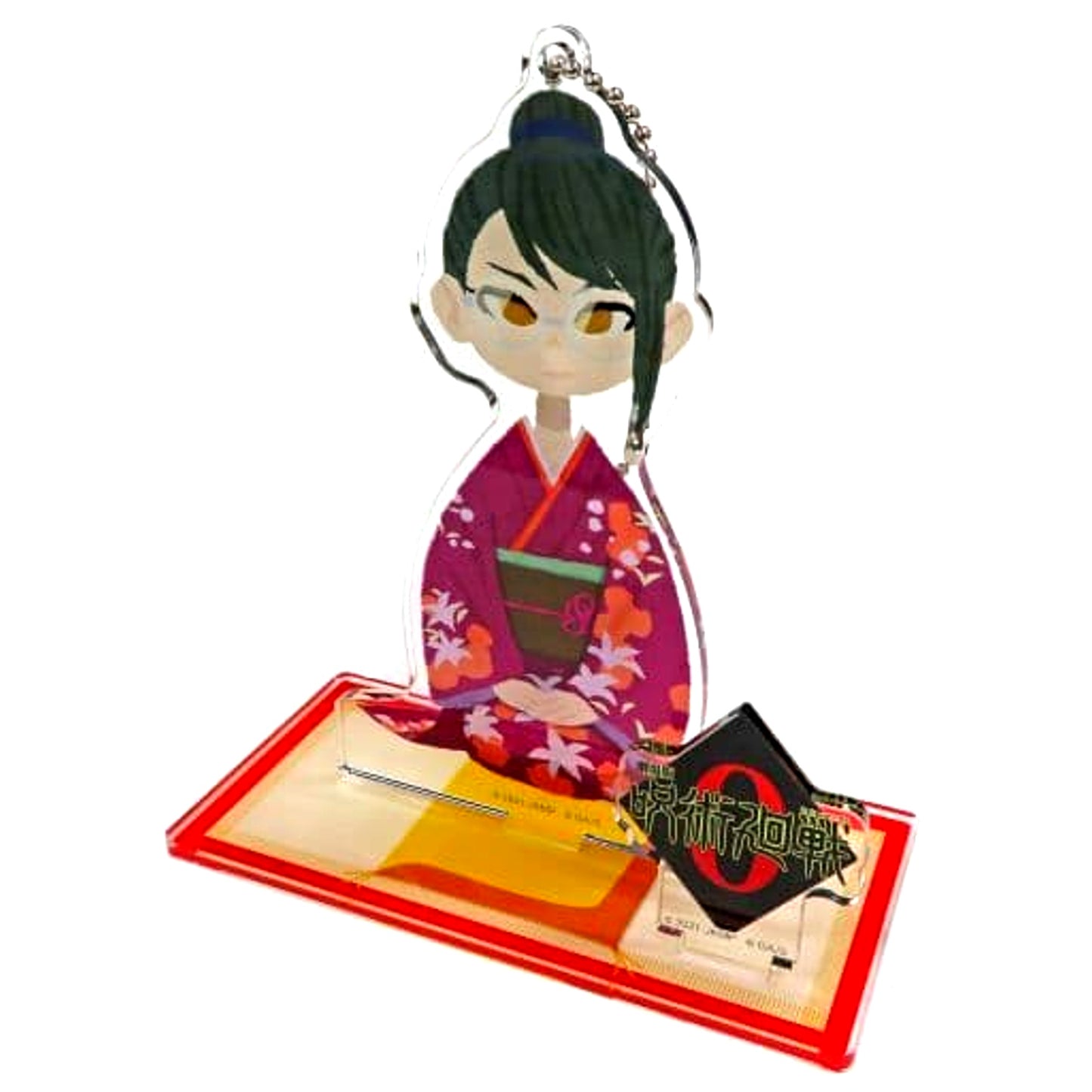 Maki Zenin Jujutsu Kaisen 0 Acrylic Stand Kneeling Illustration [USED]