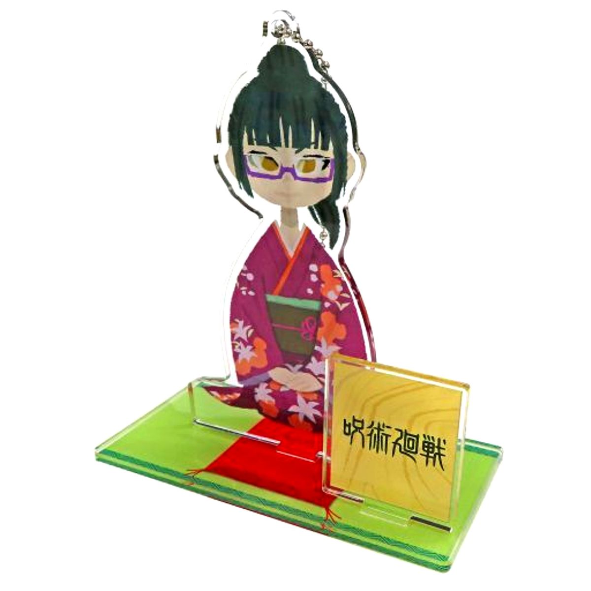 Maki Zenin Jujutsu Kaisen Acrylic Stand Kneeling Art [USED]
