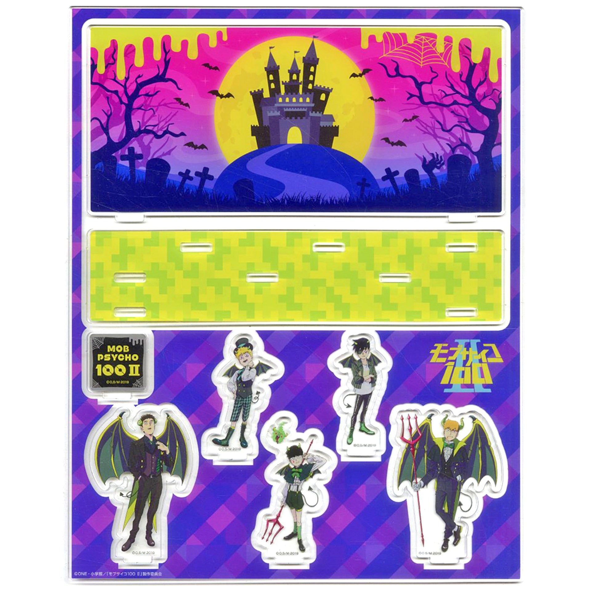 Group Illustration Ver. Mob Psycho 100 II Acrylic Diorama [USED]