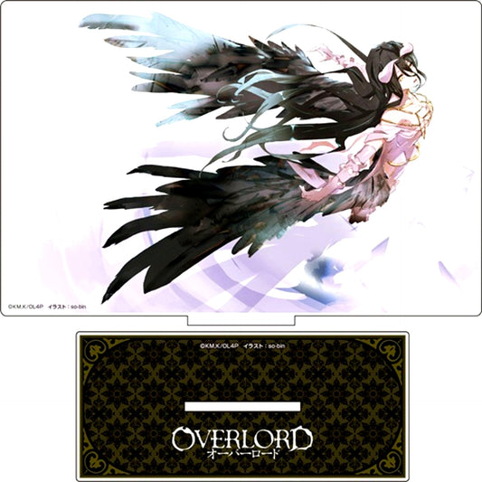 Albedo White Background Acrylic Art Stand Overlord Pop Up Shop in Shinjuku Marui Annex [USED]
